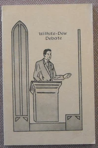 WILHITE - DEW DEBATE ON BAPTISM ~ CHURCH OF CHRIST & BAPTIST ~ PB ~ VG - Picture 1 of 5