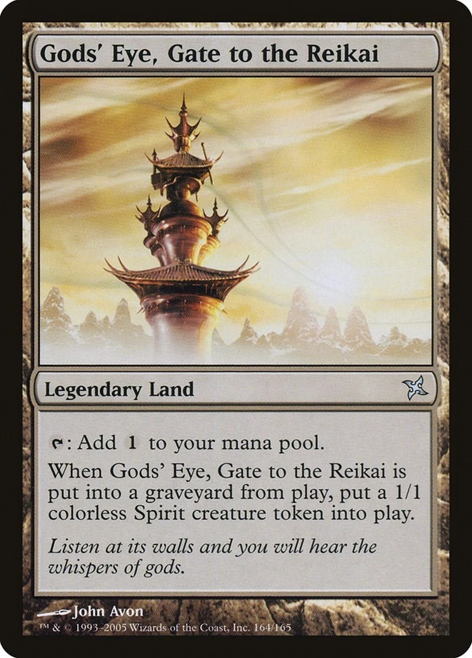 Gods' Eye, Gate to the Reikai 164 LP Normal Betrayers of Kamigawa MTG EN - Image 1 of 1