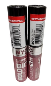 2x NYC 468 Big City Blush Big Bold Plumping Lip Gloss NEW SEALED - Picture 1 of 1