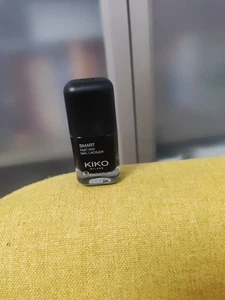 Kiko Smart Fast Dry Nail Lacquer 7ml #045 Black - Picture 1 of 3