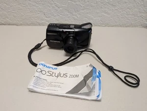 Olympus Infintiy Stylus Zoom 35-70mm 35mm Point & Shoot Black Film Camera Tested - Picture 1 of 9