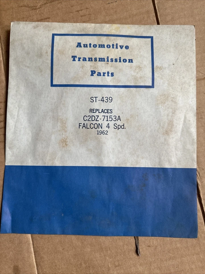 Junta Transmisión Piezas St-439 Reemplaza C2DZ-7153A Falcon 4 SPD 1962 Foto 1 de 3