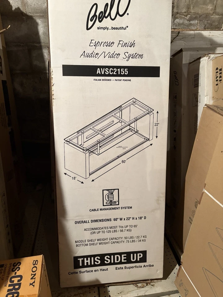 Bell’O音频视频系统AVSC2155 — 第 1/1 张图片