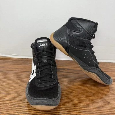 Zapatos de lucha Asics Matflex GS Youth 4 negro blanco 1084A011 suela de goma Foto 1 de 4