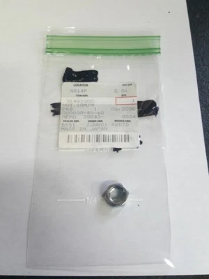 Tuerca Kawasaki NOS NUEVA 314G1000 10mm W1 W2 KX KDX W1SS W2SS W2TT KX80 KDX80 Foto 1 de 4