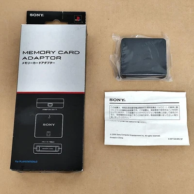 Sony PS3 Memory Card Adapter CECHZM1 PS1 PS2 Data Japan - image 1 of 4