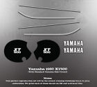 Yamaha 1980 Xt500 Side Cover Tank Decal Graphic Kit