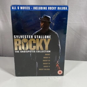 ROCKY - THE UNDISPUTED COLLECTION - 6 FILM BOX SET - NEW/SEALED - PAL - Foto 1 di 5