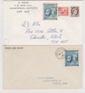 Campana Canadá 274 FDC AG + 1974 combo. BRANTFORD, ONT. - Imagen 1 de 2