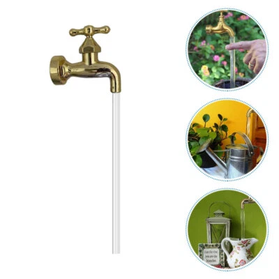 Wasserhahn Unsichtbarer Brunnen Suite Türdekoration Outdoor-Zubehör - Bild 1 von 4