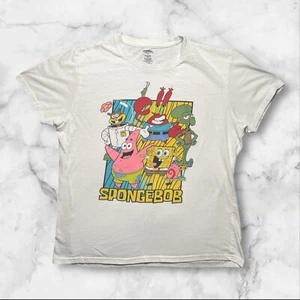 SpongeBob Figuren Nickelodeon Grafik T-Shirt - Bild 1 von 5