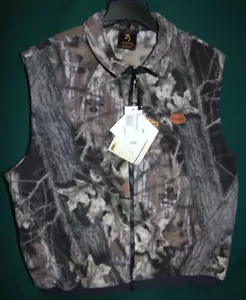 NEW w/TAG men's Browning size XL / TG hunting TF-300 fleece vest Teflon Fab.Prot - Picture 1 of 4