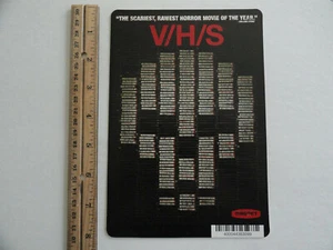 V/H/S - BLOCKBUSTER VIDEO BACKER CARD 5"X8" - Bild 1 von 3