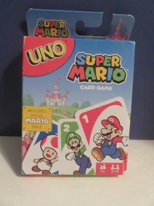Uno: Super Mario - Card Game (Mattel Games) BRAND NEW Super Mario Bros - Picture 1 of 2