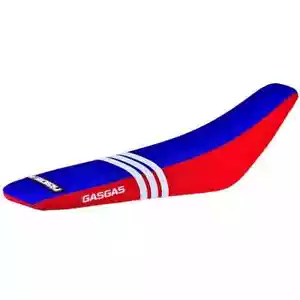 Cubierta de asiento de gas ENJOY USA Gripper MC MCF ECF 21 – 23 ROJO AZUL LOGOTIPO TLD - Imagen 1 de 3