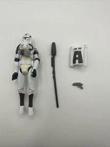 STAR WARS SPACE GEAR THE CLONE WARS CLONE TROOPER WITH SPACE GEAR NO.21 LOOSE - Picture 1 of 7