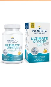 Nordic Naturals Ultimate Omega 2X with Vitamin D3 Lemon Flavor 2150mg Omega 3 + - Picture 1 of 5