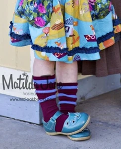 MATILDA JANE Big girl's (Paint by Numbers) Gemma Socks NWT XL - Picture 1 of 3