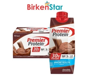 Premier Protein 30g High Protein Shake, Chocolate (11 fl. oz., 15 pk) - Picture 1 of 5