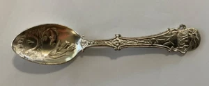 Vintage Souvenir Demitasse Spoon Collectible Michigan F55A - Picture 1 of 7