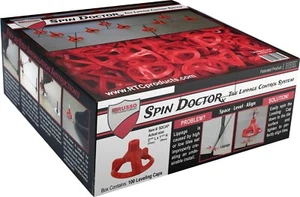 Spin Doctor Leveling Cap (Red) 100pc. Box - Picture 1 of 3