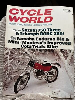 Cycle World - February, 1971 - Image 1 of 2