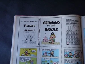 JOURNAL DE SPIROU N°1696 + MINI RÉCIT N°512 FERNAND ET SON BIDULE - Bild 1 von 1