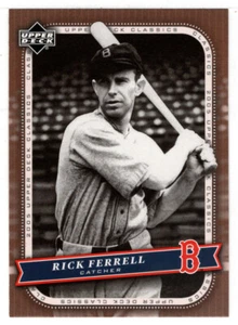 Rick Ferrell - Boston Red Sox - 2005 UD Classics Baseball # 82 MT - Picture 1 of 1