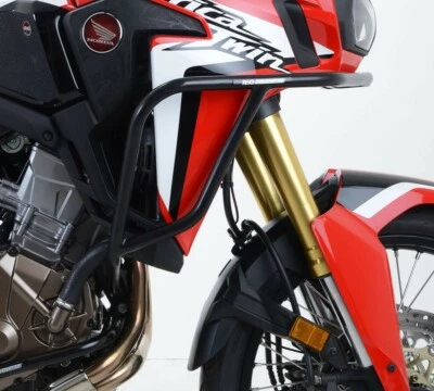R&G BARRE PARAMOTORE SUPERIORE PER HONDA CRF 1000 L AFRICA TWIN 2016 > 2019 NERO - Immagine 1 di 4