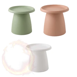 ArtissIn Coffee Table Mushroom Nordic Round Small Side Table 50CM - Picture 1 of 28