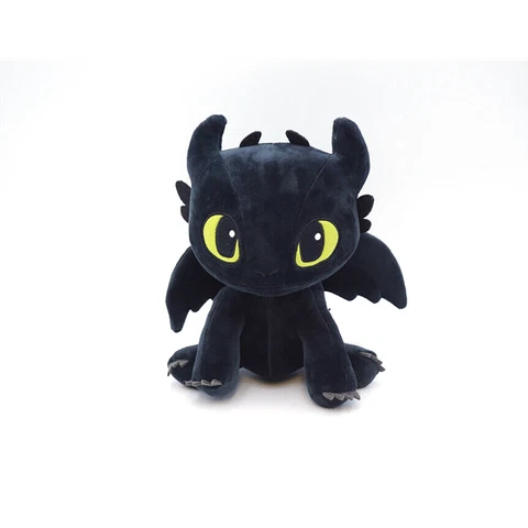 How To Train Your Dragon 3 Toothless Plush Rag Doll with Tag 25cm Cute Design Cover