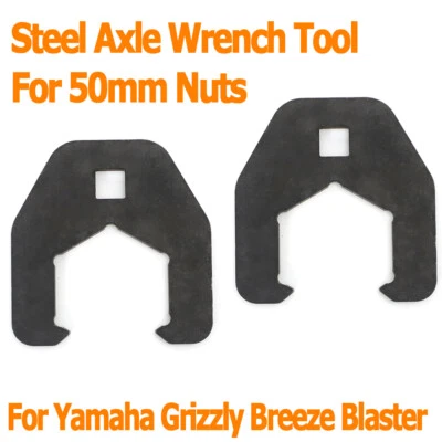 Steel Axle Nut Wrench Tool 50mm For Yamaha Grizzly YFM125 Blaster YFS200 Breeze - Image 1 of 4