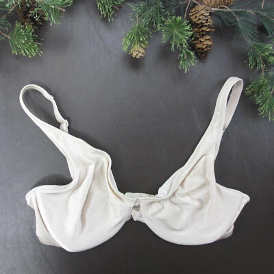 Hanes Bra 34D Tan Lightly Lined Adjustable Clasp Back *Note - Image 1 of 4