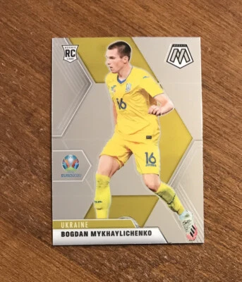 Bogdan Mykhaylichenko 2021 Mosaic UEFA Euro 2020 Rookie #188 Ukraine RC - Image 1 of 2