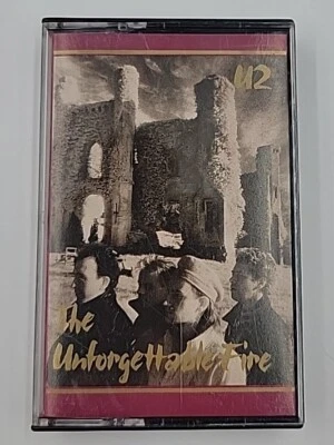 U2: The Unforgettable Fire (Cassette Tape, 1984) VG Condition  - Image 1 of 4