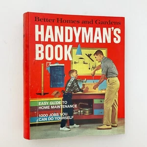 Better Homes and Gardens Handyman's Book Hardcover 1972 Home Repair DIY Guide - Imagen 1 de 18
