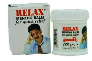 6 Stück x Relax Mentho Balsam 9g für schnelle Linderung kostenloser Versand weltweit - Bild 1 von 4
