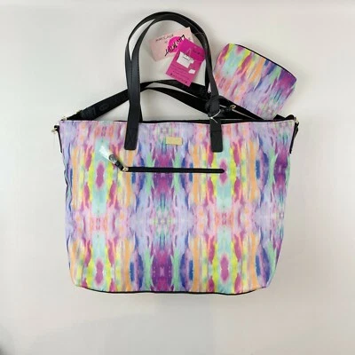 Bolso de viaje Luv Betsey Johnson para pasar la noche tie dye Foto 1 de 4