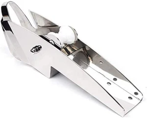 AISI 316 Stainless Steel Hinged Self-Launching Bow Anchor Roller with Pivoting D - Picture 1 of 8