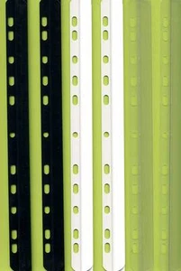 Klemmschienen mit Abheftleiste schwarz weiß klar transparent 1 bis 30Blätter NEU - Imagen 1 de 1