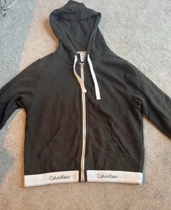 Calvin Klein Zip Up Hoodie Size Medium  - Picture 1 of 4