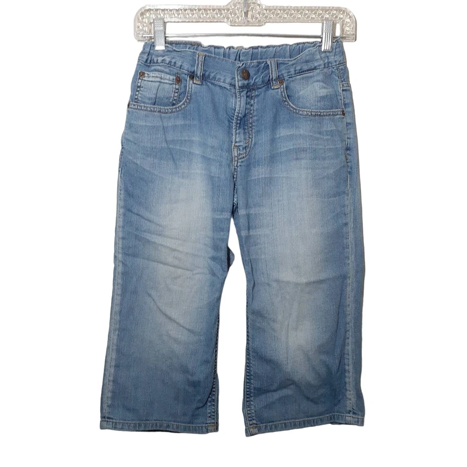 Levi's Red Tab girls capri size 24" blue jean denim - Image 1 of 4