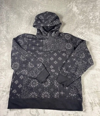 Sudadera con capucha de cachemira negra talla grande Levi para hombre Foto 1 de 4