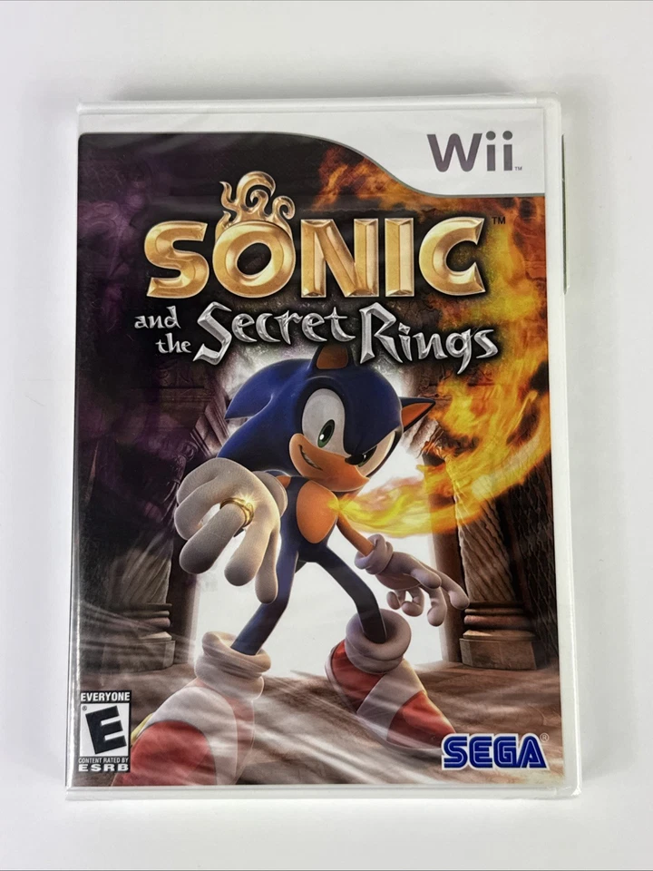 Sealed Sonic and the Secret Rings (Nintendo Wii, 2007) Brand NEW  - Image 1 of 4