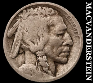 1913-D Buffalo Nickel - Type 2 - Scarce  Key Date  No Reserve  #F1154 - Picture 1 of 2