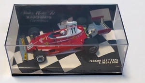 MINICHAMPS 1:43 AUTO DIE CAST F1 FERRARI 312 T 1975  C. REGAZZONI  ART 430750011 - Foto 1 di 2