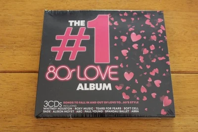 Various Artists CD The #1 80s Love Album 3CD Pop New Wave New Sealed Sony UMC - Image 1 of 2