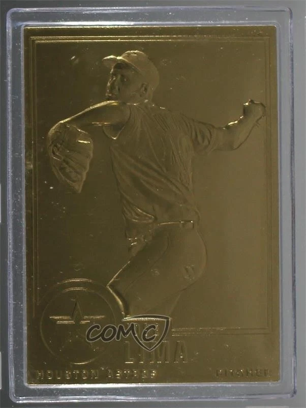1995-2010 Danbury Mint 22K Gold Jose Lima #129 - Image 1 of 2