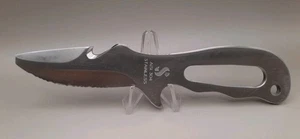 ScubaPro AISI 304 rostfreies Messer Wellenschliff Linienschneider ohne Scheide - Bild 1 von 10