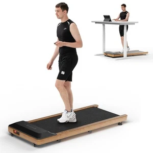Wooden Walking Pad - Under Desk Treadmill for Home/Office, Foldable With Remo... - Picture 1 of 6